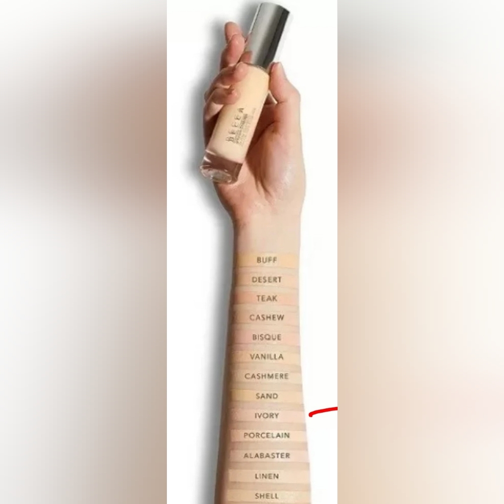 BECCA NIB Ultimate Coverage Collection 24 Hr Liquid Foundation Various Colors - Picture 3 of 5